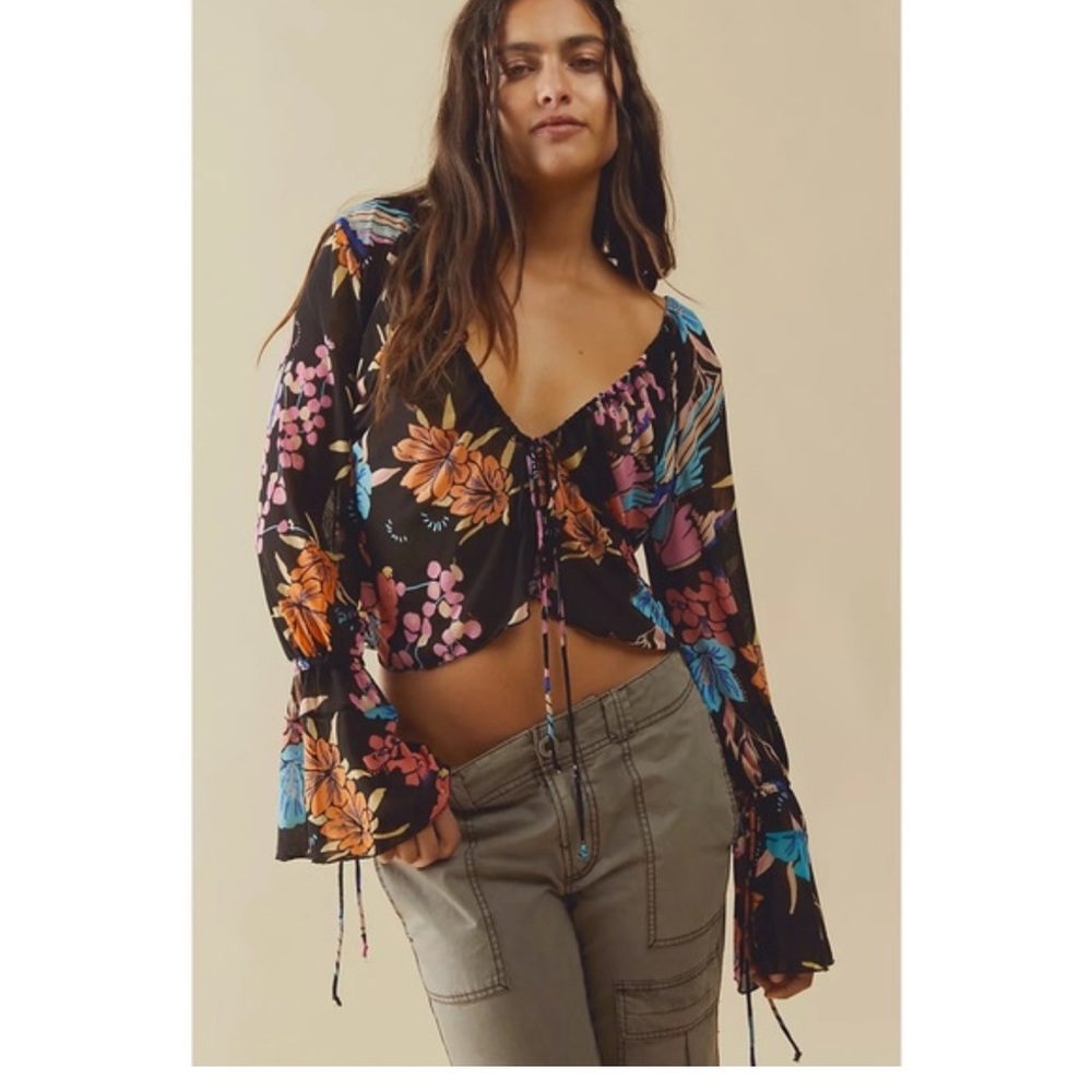NWT Of Paradise free people top